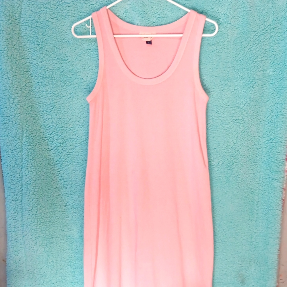 Long 41 inches from top back neck to the bottom of the dress